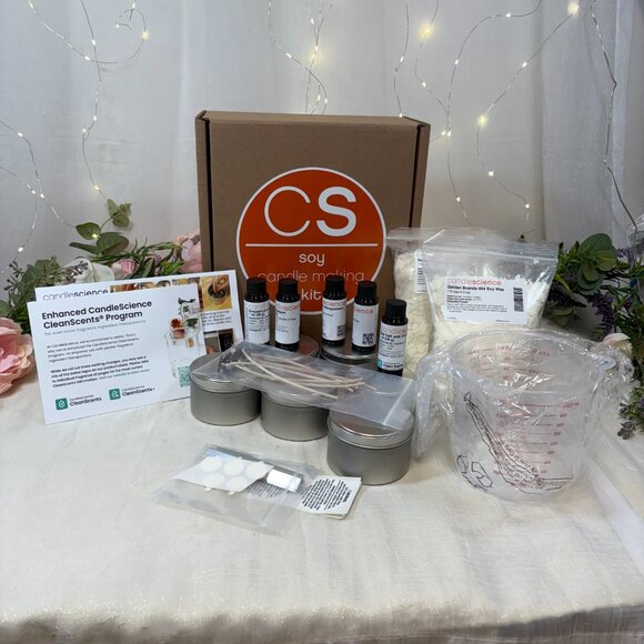 Candlescience Soy wax Professional Candle Making Starter Kit Holiday Gift - Picture 2 of 7